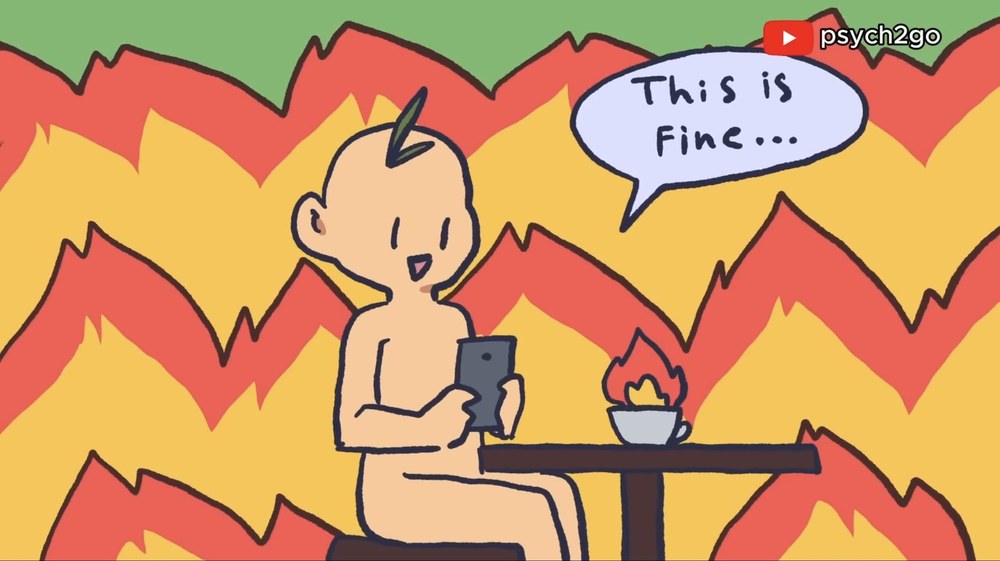 Staying calm while everything burns